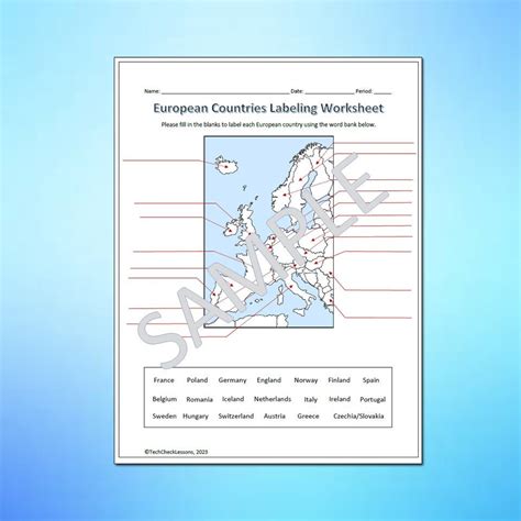 Country Labeling Worksheet 的图像结果
