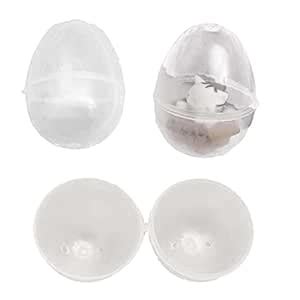 Buy CALANDIS® 10Pcs Fillable Easter Eggs Clear Empty for Easter Basket ...