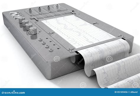 Polygraph, Lie Detector Examination Landing Page Template. Tiny Female ...