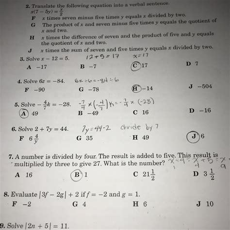 evaluate 3f-2g + 2 if f = -2 and g=1 can someone please help - brainly.com