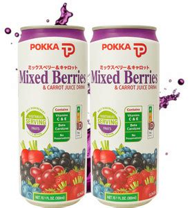 Pokka Mixed Berries Juice| Ready to Drink| Natural Refreshment Price in ...