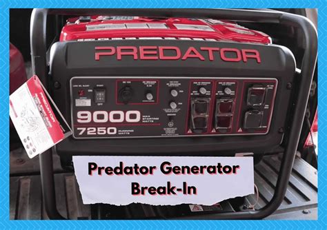 Image result for Predator Generator Maintenance