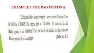 Image result for Pad Column Footing Design