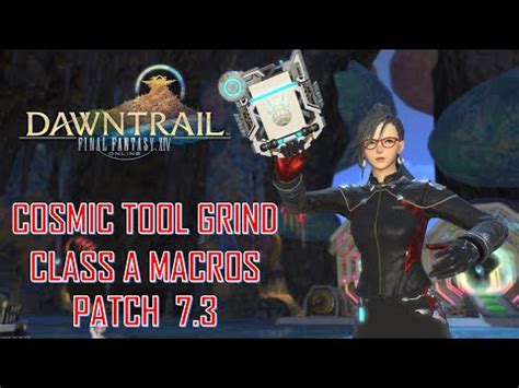 LVL 100 CLASS A COSMIC MACROS - FFXIV Crafting Macros by Ashe10