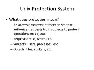 Image result for Protection Domains Unix YouTube