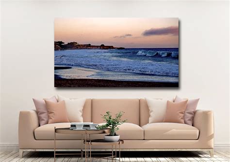 Santa Cruz Sunset Photo Print, Santa Cruz Waves Art, California Sunset ...