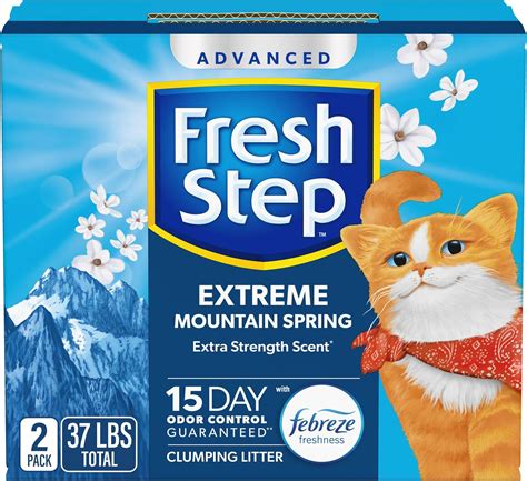 Brandclub - Fresh Step Advanced Extreme Clumping Litter with Febreze ...
