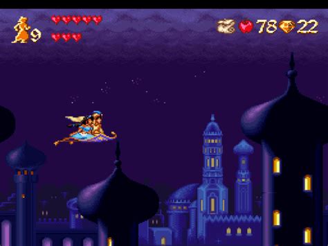 Aladdin SNES 的图像结果