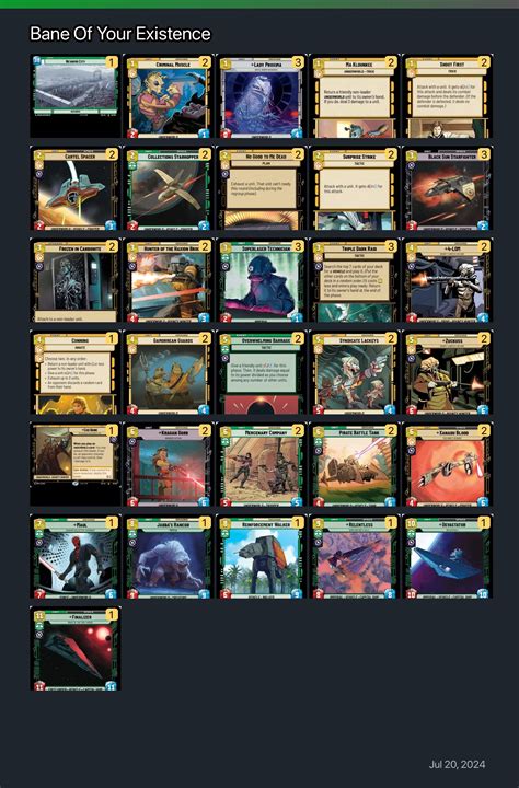 Bane Of Your Existence | StarWarsUnlimited.gg