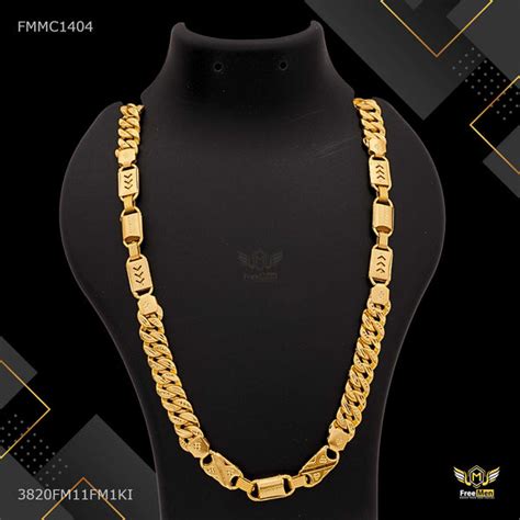 Best gold plated chain for men – Freemen®