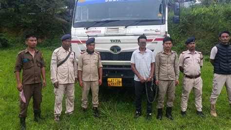 Nagaland: Kohima police intercept stolen dumper from Assam in swift ...