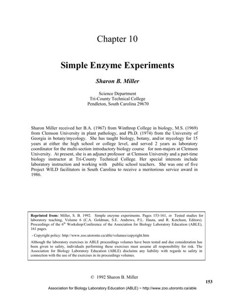 Biochemical Experiments 的图像结果