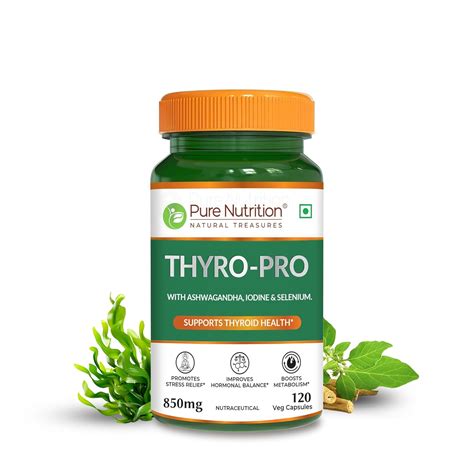 Pure Nutrition Thyro Pro Capsules: Buy 120 Caps at Gudhealthy– GudHealthy