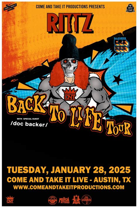 Rittz and Doc Backer at Come and Take It Live!, Come and Take It Live ...