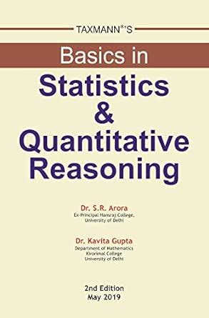 Buy Basics in Statistics & Quantitative Reasoning Book Online at Low ...