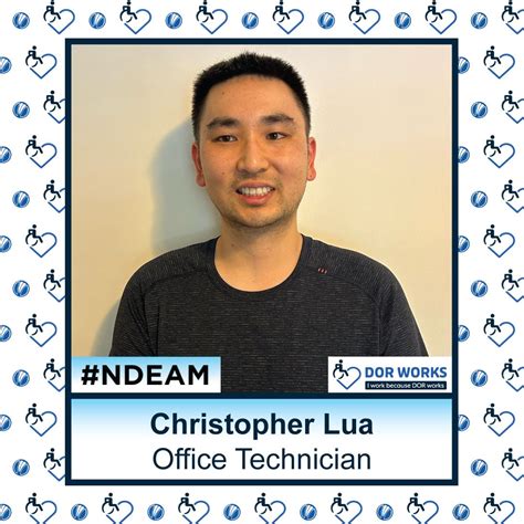 Christopher Lua started his state employment journey through the State Internship Program (SIP ...