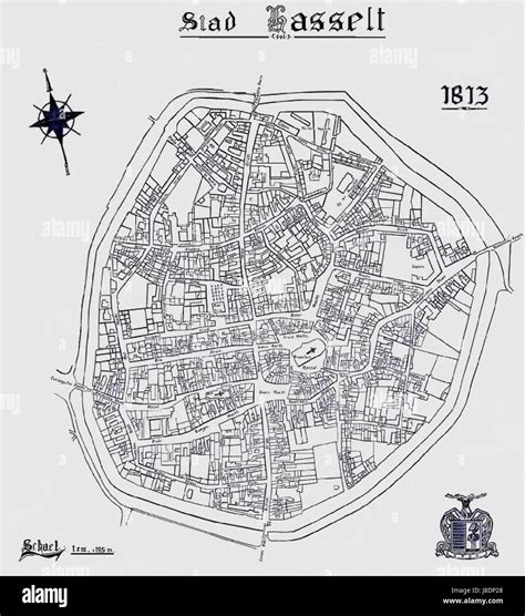 Hasselt map hi-res stock photography and images - Alamy