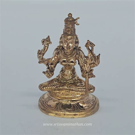 Buy Kamakshi Panchaloha 9cm | Gold Silver Idol Kanchipuram – Sri ...