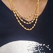 Buy Handicraft Kottage Gold Metal Chain for Women (AGCH-006) at Amazon.in