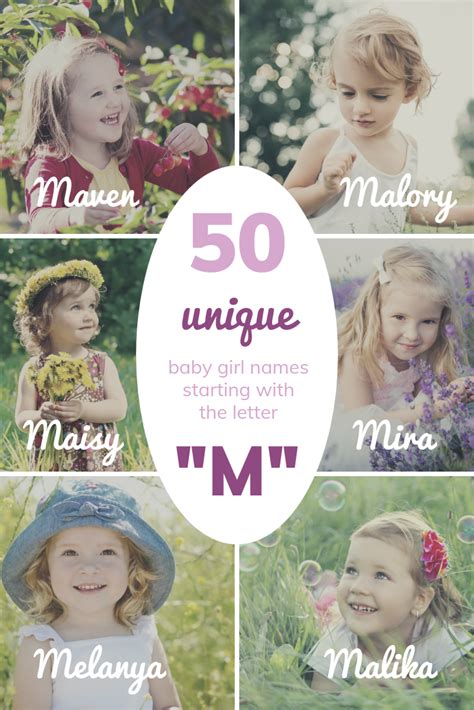 50 UNIQUE Baby Girl Names Starting with "M" - Annie Baby Monitor