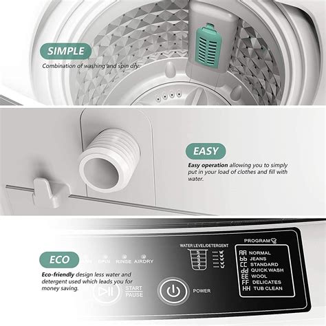 N\A Full-Automatic Portable Washing Machine, Laundry India | Ubuy
