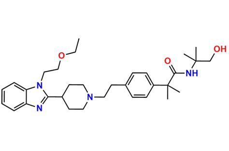 Bilastine Amide Impurity | CAS No- 2767509-00-0 | NA