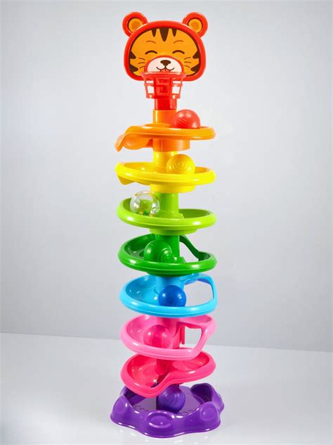 7 Ball Spiral Toy Tower for Kids – UATOYS