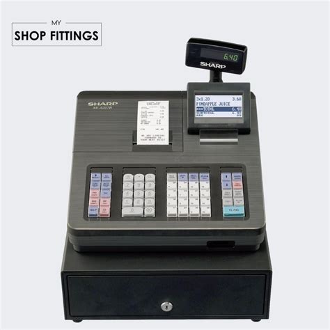 Sharp Cash Register Xea207b Black - My ShopFittings