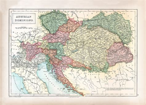 Austrian Empire Map 1800