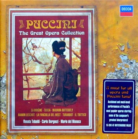 Puccini: The Great Operas: Amazon.co.uk: CDs & Vinyl