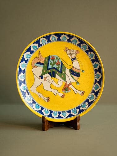 Jaipur Blue Pottery from Rajasthan by The India Craft House