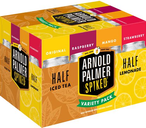 Arnold Palmer Spiked Half and Half | 6 pack of 12 oz Can