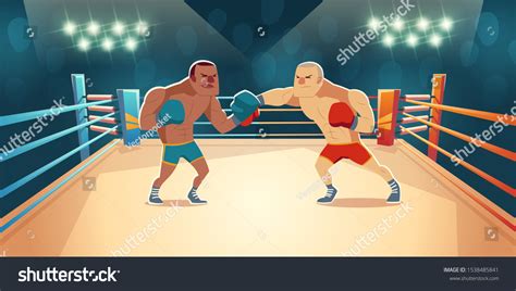 Boxing Match Cartoon 的图像结果