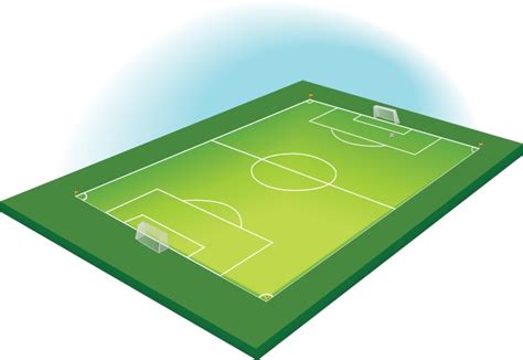 Vector File Image of Football Pitch 的图像结果