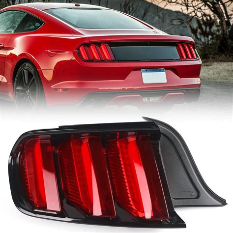 Amazon.com: FIONE LED Tail light Assembly Compatible with Ford Mustang ...