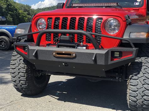 Prerunner Winch Front Bumper (Jeep Gladiator JT) - Affordable Offroad