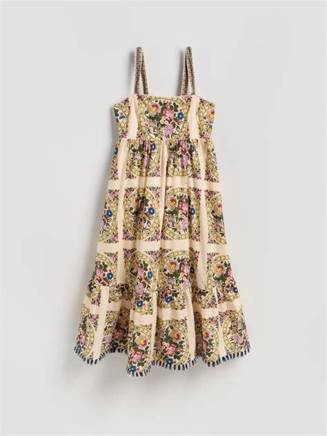 LADIES` DRESS boja šareno - RESERVED - 822EX-MLC