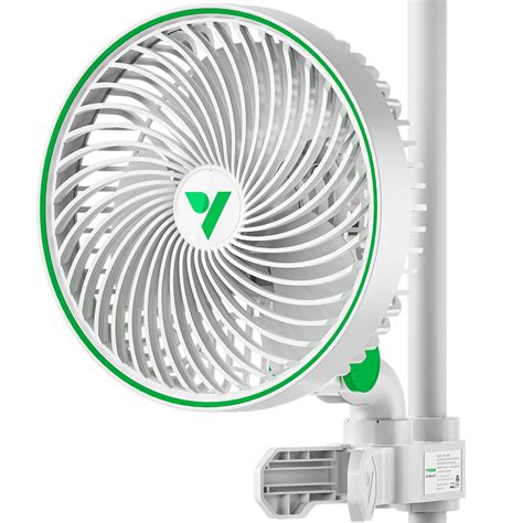 VIVOSUN AeroWave E6 Grow Tent Fan 6”, EC Motor, Smart Wifi Control, US ...