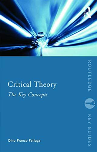 Amazon.in: Buy Critical Theory: The Key Concepts (Routledge Key Guides ...