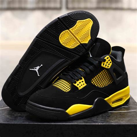 (BEST) Jordan 4 Retro 'YELLOW THUNDER' - Cop Sneaker