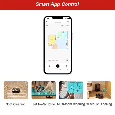 Milagrow iMap-23 Black Pro - Self Navigating And Self Cleaning Robot w ...