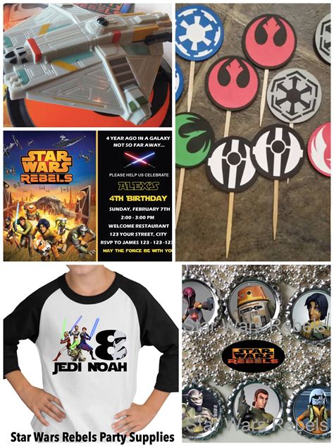 Star Wars Rebels Birthday Party Planning, Ideas & Supplies