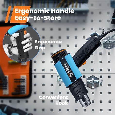 2000W Heat Gun, GoGonova 50℃-650℃ Hot Air Gun India | Ubuy