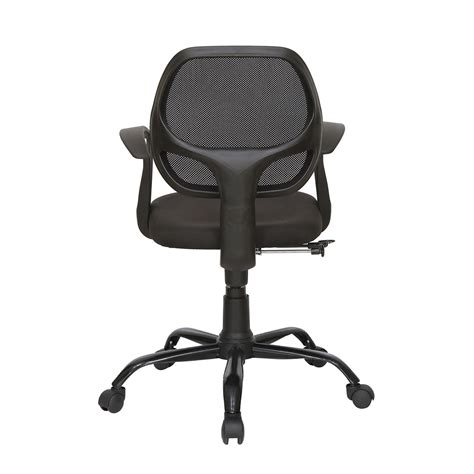 Buy Nilkamal Mustang Mid Back Mesh Office Chair (Black) Online In India