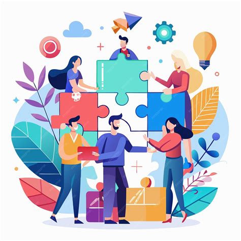 Teamwork Puzzle Pieces 的图像结果