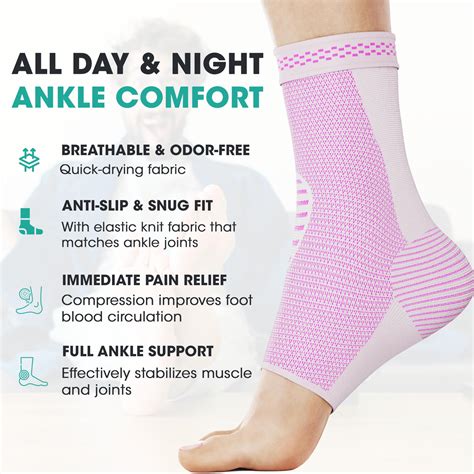 Snapklik.com : Modvel Ankle Brace For Women & Men - 1 Pair Of Ankle ...