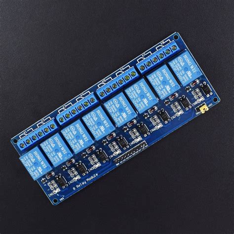 12V 8-Channel Relay Module Control Panel Plc – REES52