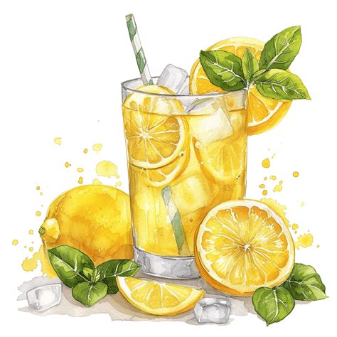 Lemonade Clipart Glas Limonade Vektorgrafiken, Cliparts Und