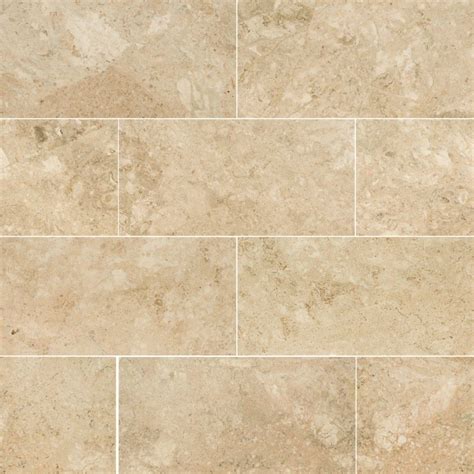 Beige Marble Tile Floor