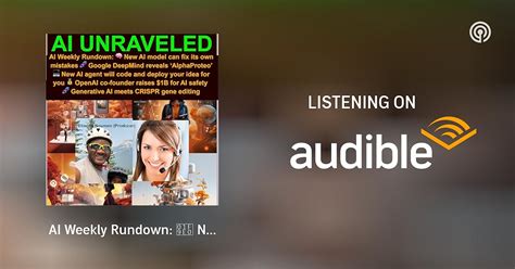 AI Weekly Rundown: 🧠 New AI model can fix its own mistakes 🧬 Google ...